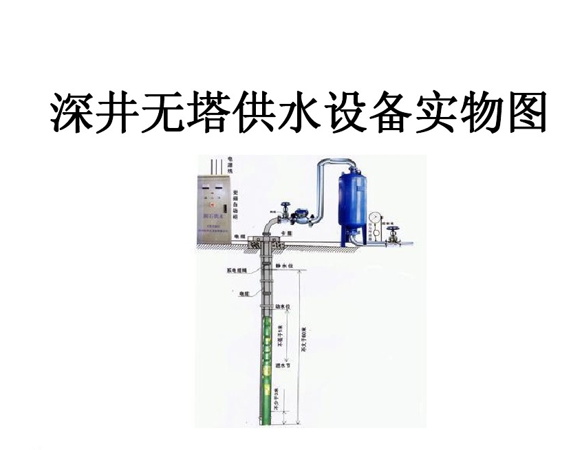 长葛市井泵无塔式供水设备